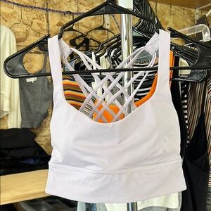 Lululemon Athletica Light Purple Crisscross Sports Bra